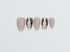 Pink Serpent Luxe Press On Nails