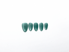 Green Lunar Haze Press On Nails